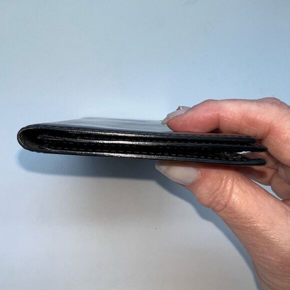 Dunhill Wallet Purse Long Wallet D Logos Black Silver Authentic - Picture 3 of 16